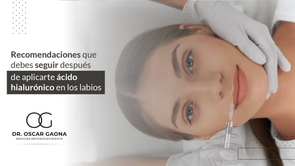 Ácido hialurónico en labios